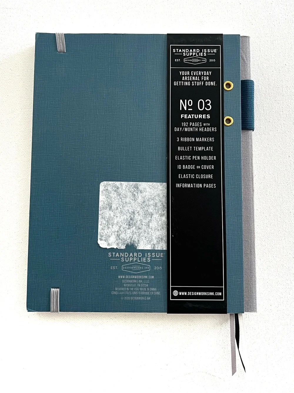 Designworks Ink Hardcover Notebook No. 3 Blue